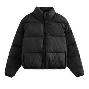 Oversized Black Puffer Jacket
